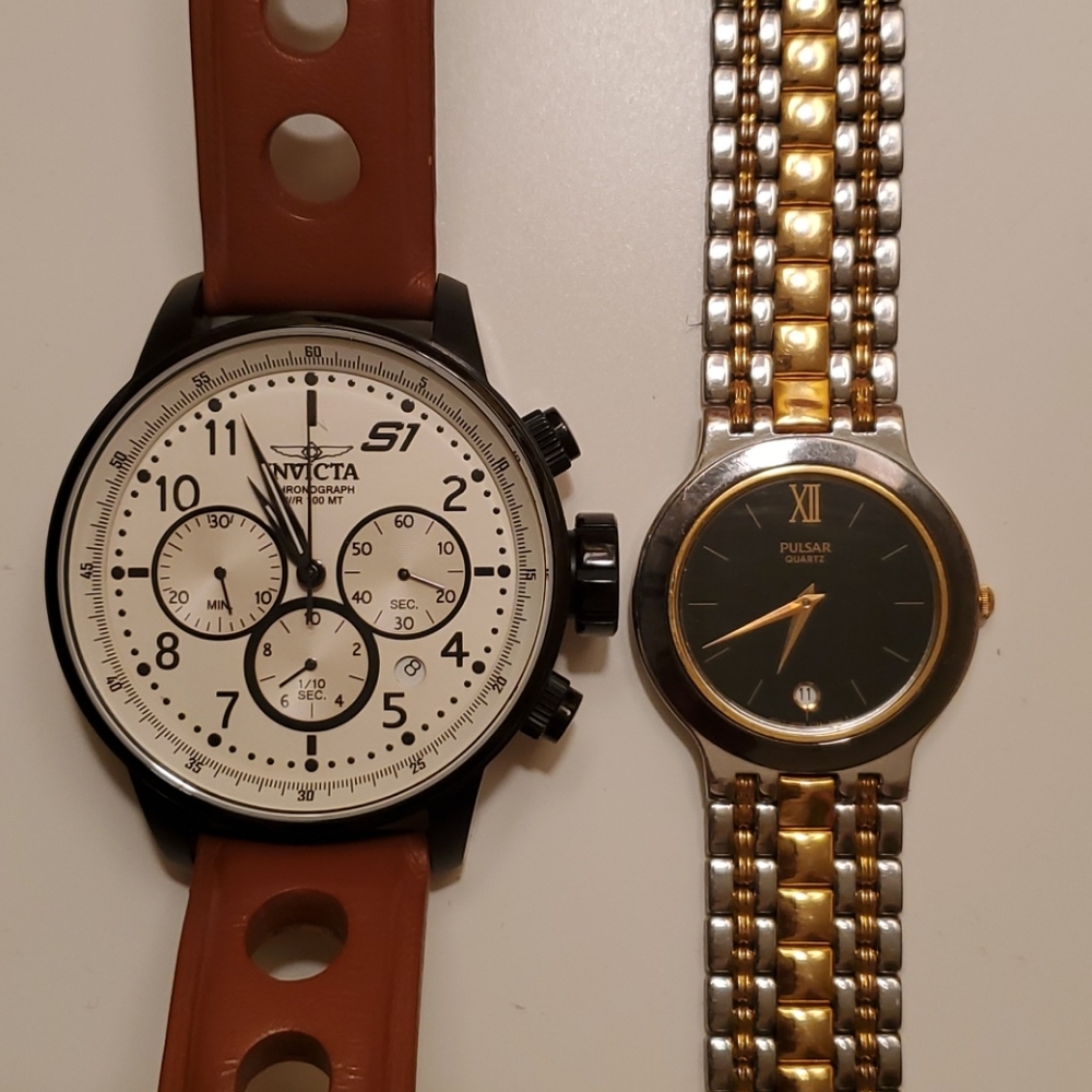 Pulsar Quartz 2-tone wristwatch - Picture 8 of 8